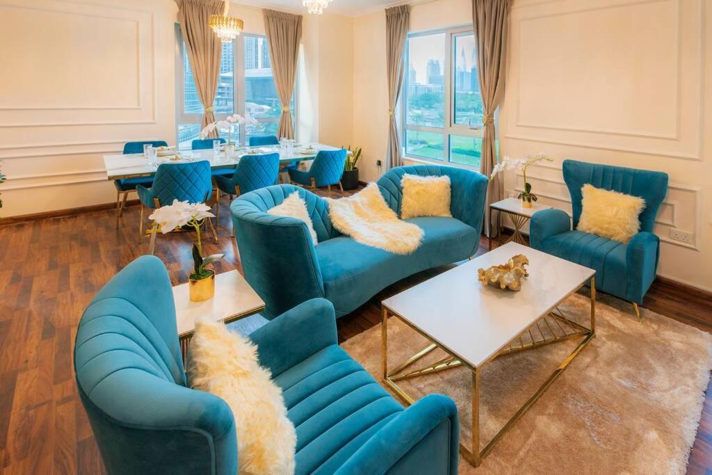 First Class 2Br With Full Burj Khalifa And Fountain View Dubai Exterior photo