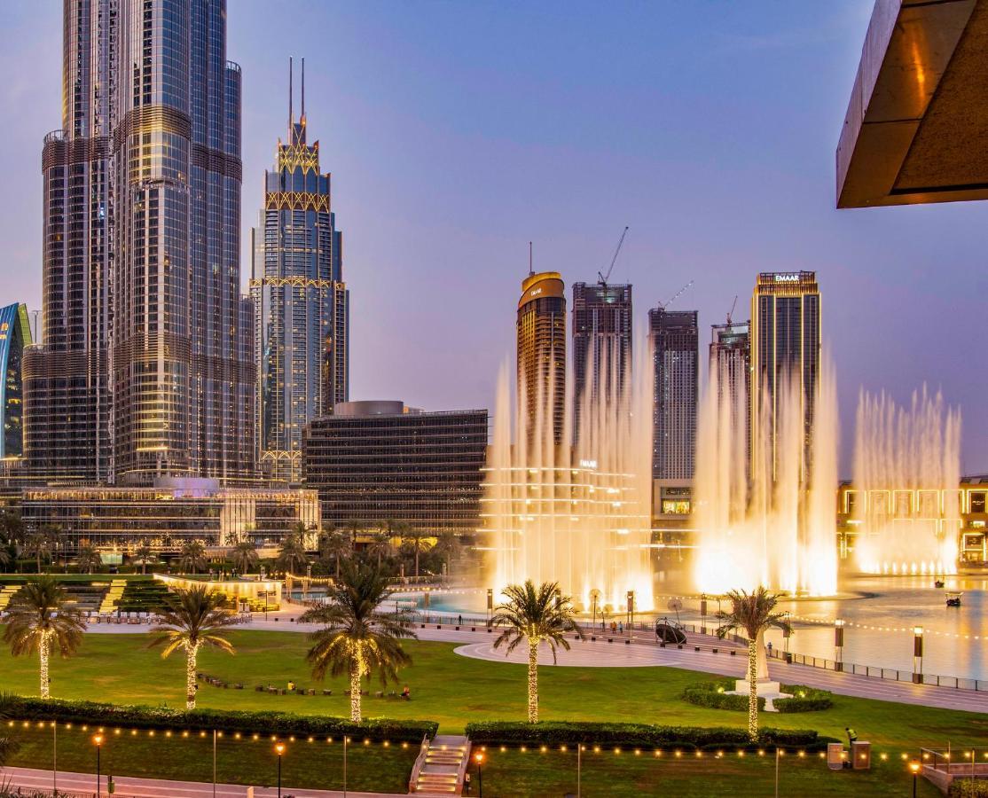 First Class 2Br With Full Burj Khalifa And Fountain View Dubai Exterior photo